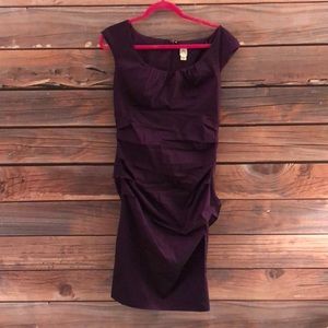 Purple Cocktail Dress